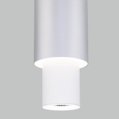 Подвесной светильник Eurosvet 50204/1 LED белый / серебро