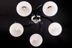 Потолочная люстра Eurosvet 9654/5 хром / венге