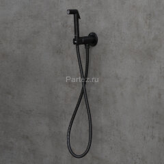 Смеситель Lemark Solo LM7171BL с гигиеническим душем, встраиваемый