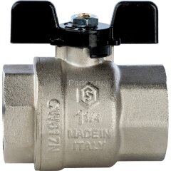 Кран шаровой полнопроходной ВР/ВР бабочка 1. 1/4&quot; Stout