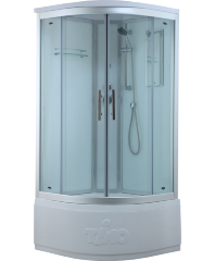 Timo Standart T-6600 Silver душевая кабина (100*100*220), шт