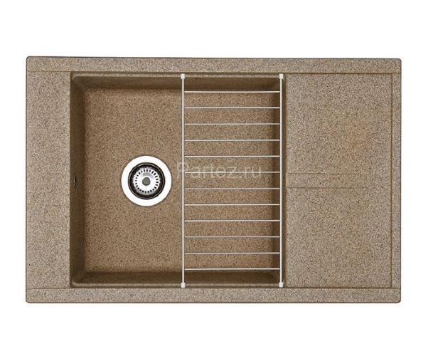 Кухонная мойка AQUATON Делия 60, цвет терракотовый (1A715232LD270)