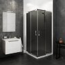 Душевая дверь Ravak Blix раздвижная 90х190, толщина полотна 6мм равносторонняя, цвет профиля хром