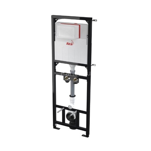 Монтажная рама Alcadrain с бачком для видуара и смесителя, со стоковым коленом