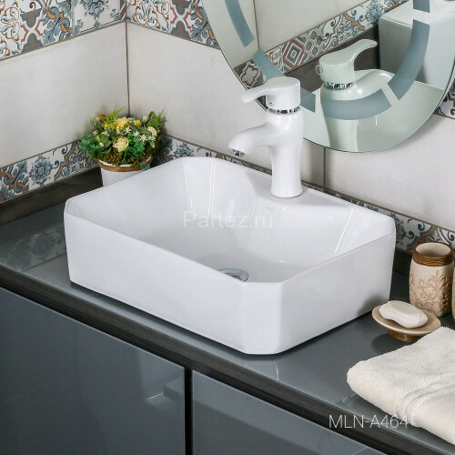 Накладная раковина melana mln-a464
