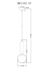 Подвесной светильник MyFar MR1163-1P