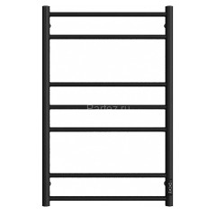 Полотенцесушитель электрический ДВИН L neo 80/50 К диммер, чёрный матовый (4656759179175)