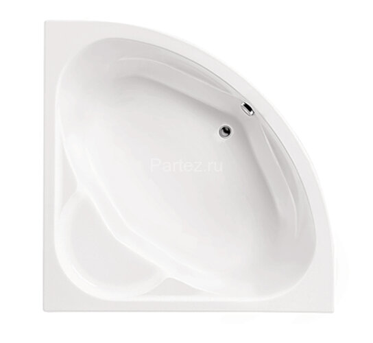 Ванна акриловая Santek КАРИБЫ симметричная 140х140 белая