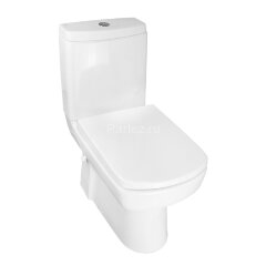 Унитаз-компакт Kale BASICS напольный, безободковый, в комплекте с бачком, сиденьем микролифт и армат