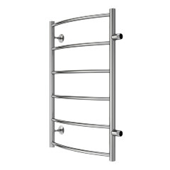 Полотенцесушитель водяной AZARIO VERONA 500/800 6 секций, боковое подключение, 1&quot;, хром (AZ04558)