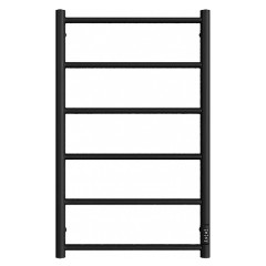 Полотенцесушитель электрический ДВИН J neo 80/40 К диммер, Чёрный матовый (4657763842994)