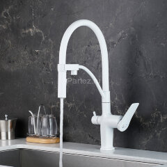 Смеситель Lemark Bronx LM3761MW для кухни с подключением к фильтру с питьевой водой