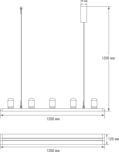 Подвесной светильник Donolux DL20711WW20W5 Grey