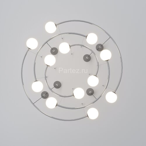 Подвесная люстра Bogate's 360/12 хром