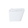 Унитаз подвесной Azario Teramo 490х340х350 безободковый, с сиденьем микролифт (AZ-0052)