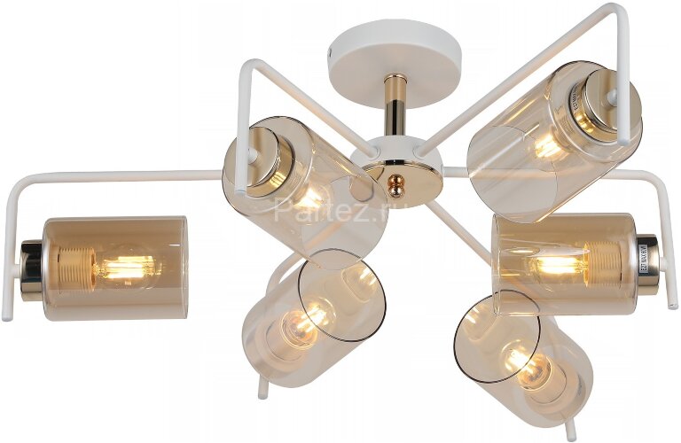 Потолочная люстра ILLUMICO IL8248-6COU-79 WH GD