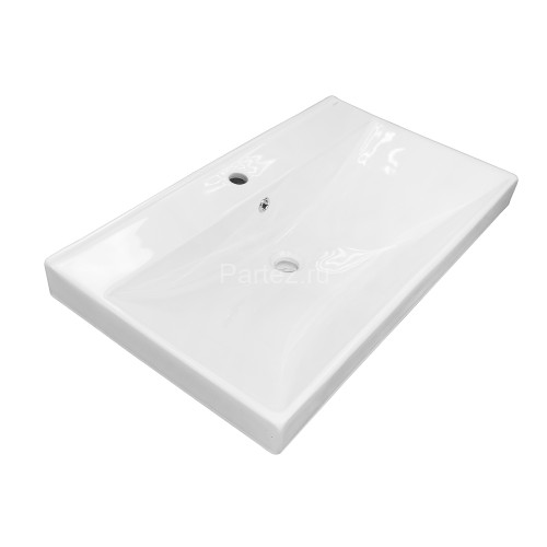 Комплект тумба Мила 80Н 815х470х870 напольная, с раковиной Tempo 80 (CS00091366)