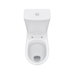 Унитаз-компакт Santek Уно эконом полипропилен, пластиковый крепеж, softclose (1.WH50.1.613)