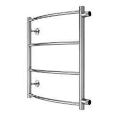 Полотенцесушитель водяной AZARIO VERONA 500/600 4 секции, боковое подключение, 1&quot;, хром (AZ04556)