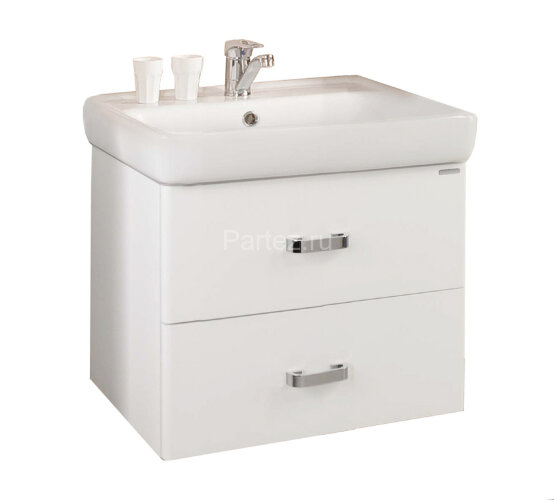 Тумба под раковину AQUATON Америна 60, белая (1A135401AM010)