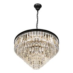 Подвесная люстра iLamp 6101-800 BK