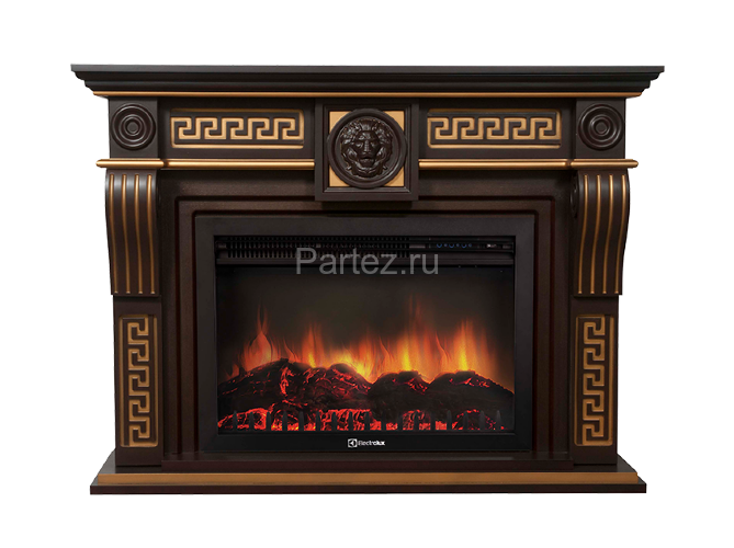 Портал Electrolux Vittoriano 30 темный дуб с золотой патиной