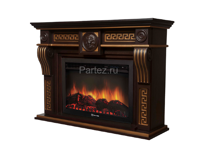 Портал Electrolux Vittoriano 30 темный дуб с золотой патиной