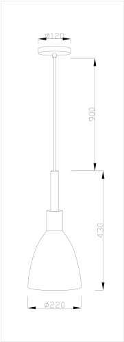 Подвесной светильник Moderli V1282-1P