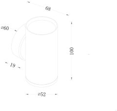Настенный светильник Maytoni C068WL-01MG