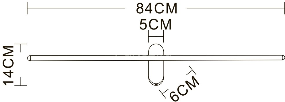 Бра Arte Lamp A2028AP-1PB