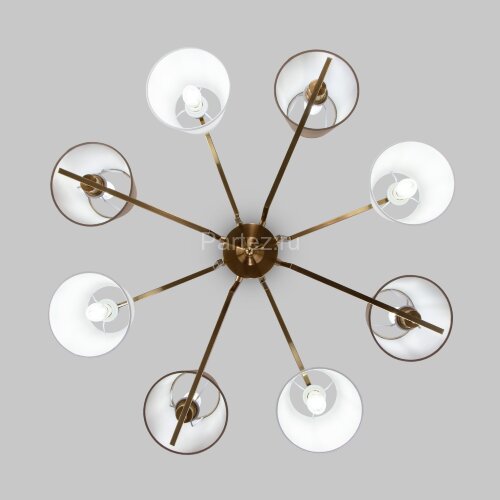Потолочная люстра Eurosvet 60149/8 латунь