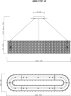Подвесная люстра Divinare 6005/17 SP-12