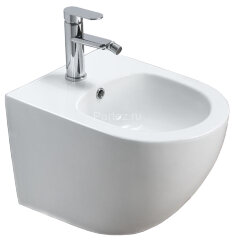 Биде подвесное Azario Grado 480х370х325 белый (AZ-0046)