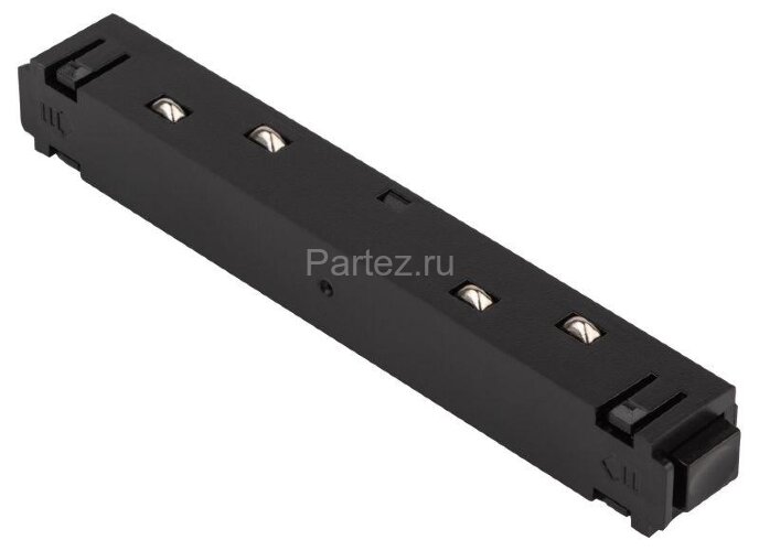 Коннектор питания прямой TRM20-PC-B для магнитн. шинопроводов TRM-R20/TRM-PC20/TRM-S20 NOVA 48В черн