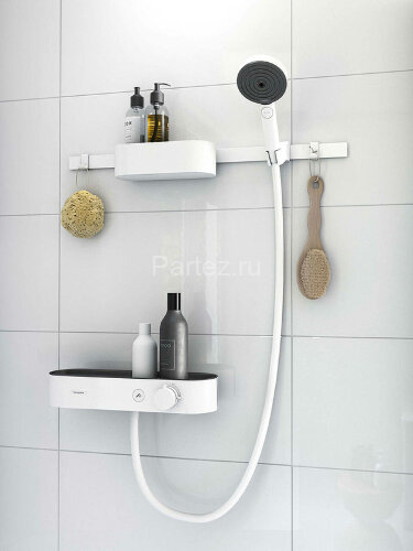 Крючок Hansgrohe WallStoris, Белый матовый (27914700)