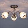 Потолочная люстра Eurosvet 30026/3 античная бронза