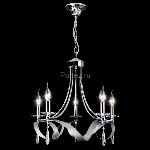 Подвесная люстра Eurosvet 60064/5 хром