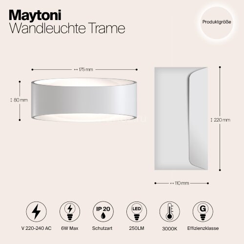 Бра Maytoni C806WL-L5W