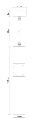 Подвесной светильник Arte Lamp A3162SP-1BK