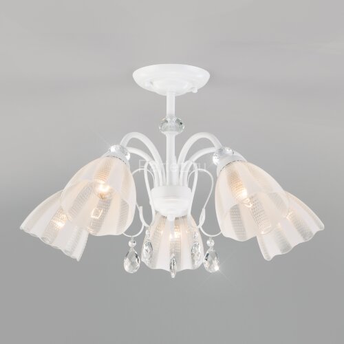 Потолочная люстра Eurosvet 30155/5 белый