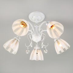 Потолочная люстра Eurosvet 30155/5 белый