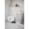 Сет LORANTO Инсталляция + Azario Fora унитаз подвесной безободковый (4501+AZ-0017 E-R)