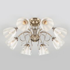 Потолочная люстра Eurosvet 30155/8 античная бронза