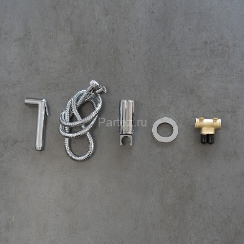 Смеситель Lemark Solo LM7171C с гигиеническим душем, встраиваемый