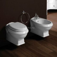 Унитаз подвесной Simas Arcade 365х435х510 безободковый &quot;Rimless&quot;, без сиденья, цвет белый (AR841bi)