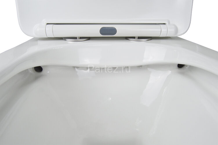 Унитаз-компакт Azario LEVANTO 620x380x830 напольный, безободковый в комплекте с бачком и сиденьем ми