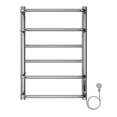 Полотенцесушитель электрический AZARIO MILAN 400/600 6 секций, диммер справа, хром (AZ90846)