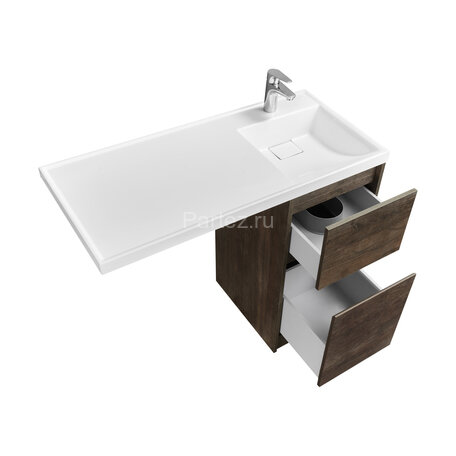 Тумба под раковину Aquaton Лондри 40 без фасада, дуб Кантри (1A267001LHDY0)