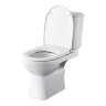 Унитаз-компакт Roca ACCESS, косой выпуск, c сиденьем микролифт (7.34P2.3.900.Y)