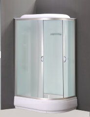Душевая кабина LORANTO 120х80х215 левосторонняя, поддон 20 см, матовое стекло 4 мм (CS-66120-20 L F)